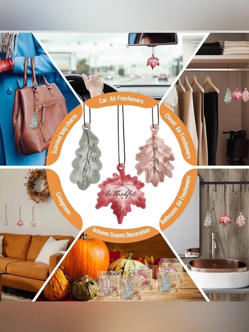 *BUY NOW* Set Of 10 Fall Air Freshener Thank You Gifts